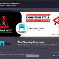 vyapaar Jagat virtual exhibtion stall The Cleaning Company