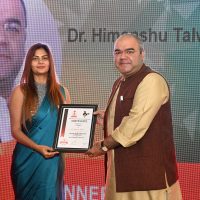 Dr. Himashu talwar Vyapaar Jagat Winner