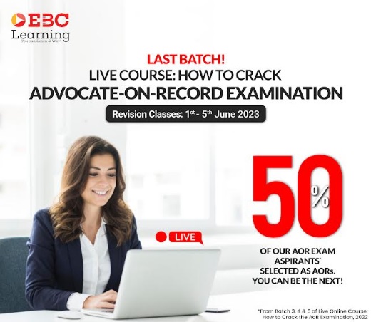 How to Crack the Advocate-on-Record Examination: A Live Online Course ...