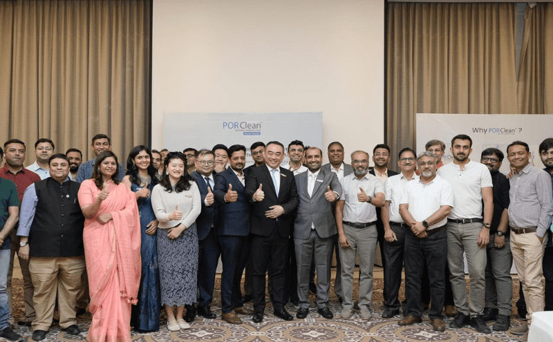 Grand Launch of PorClean Dental Flosser in India PorClean Dental Flosser