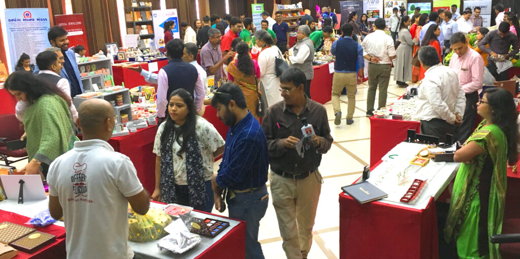 Gifting exhibition corporate event by GCCI BWW
