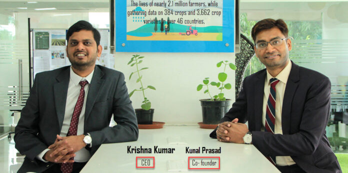 Krishna Kumar CEO & Kunal Prasad Co founder(AI led Assistance) - vyapaarjagat
