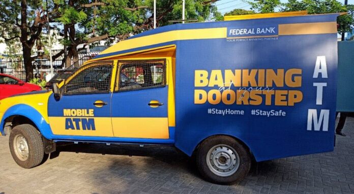 Federal Bank launches Mobile ATM - vyapaarjagat