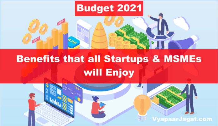 startups budget benefits in 2021