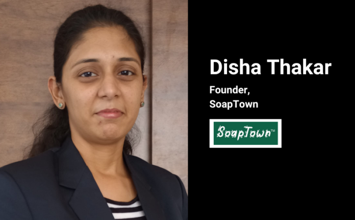 Disha Thakar Founder of SoapTown - VyapaarJagat.com