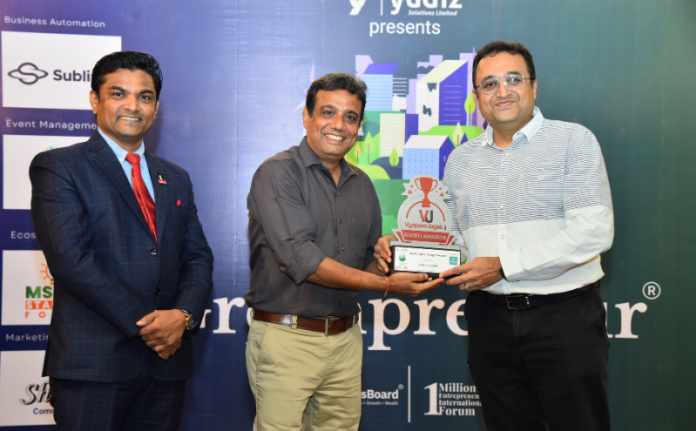 Saurin Sheth Bagged Greenpreneur Awards - VyapaarJagat.com