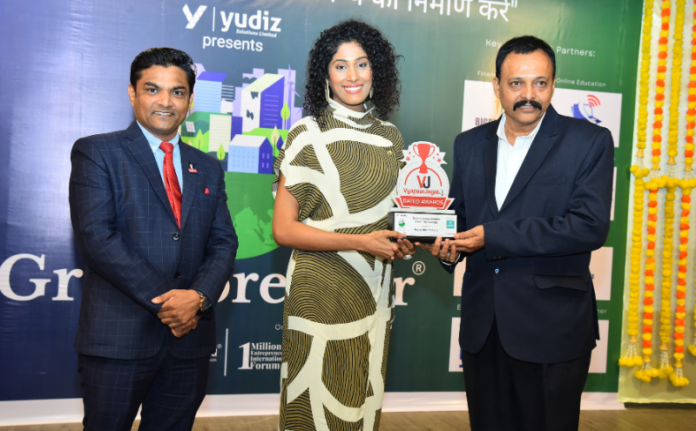 Kaswaraju Hiranmahee Bagged Greenpreneur Award